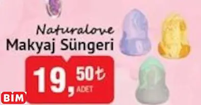 NATURALOVE MAKYAJ SÜNGERİ